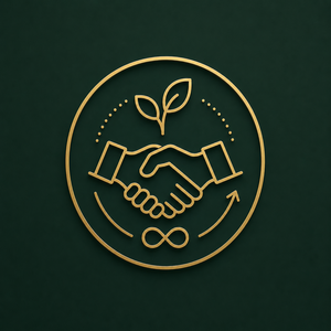 Home Icon für langfristige Partnerschaft