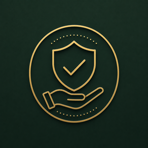 Home Icon für hohe Qualitätsstandards